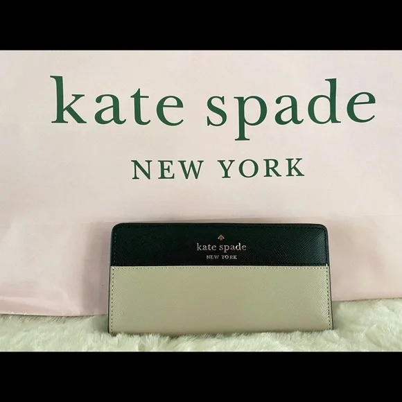 Kate Spade Stacy Colorblock saffiano leather large - Picture 1 of 6
